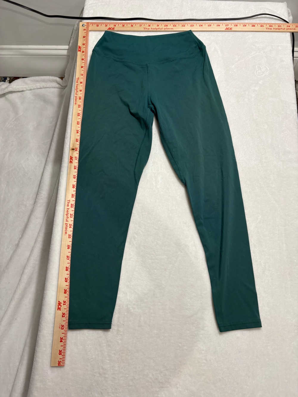 Vitality Athleta Balance Teal Green Leggings